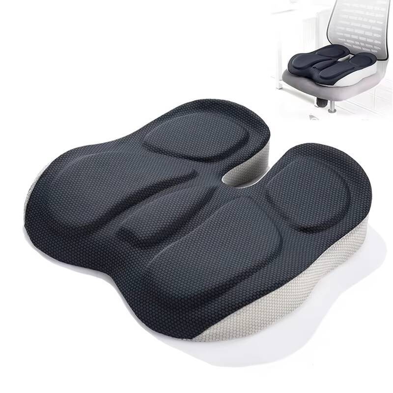 Office Footrest Cushion - Memory Foam Cushion Non Slip Orthopedic