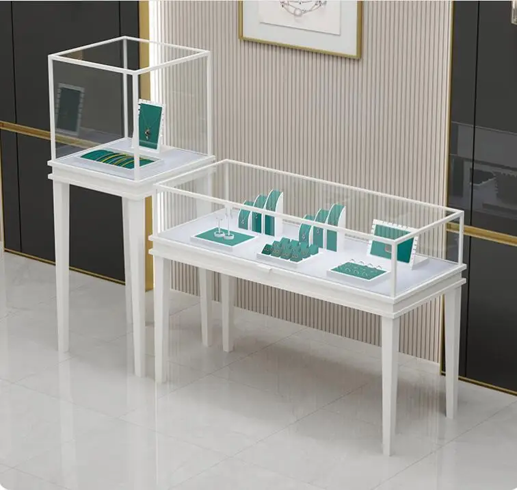 Office Furniture First - Jewelry display case spot transparent glass