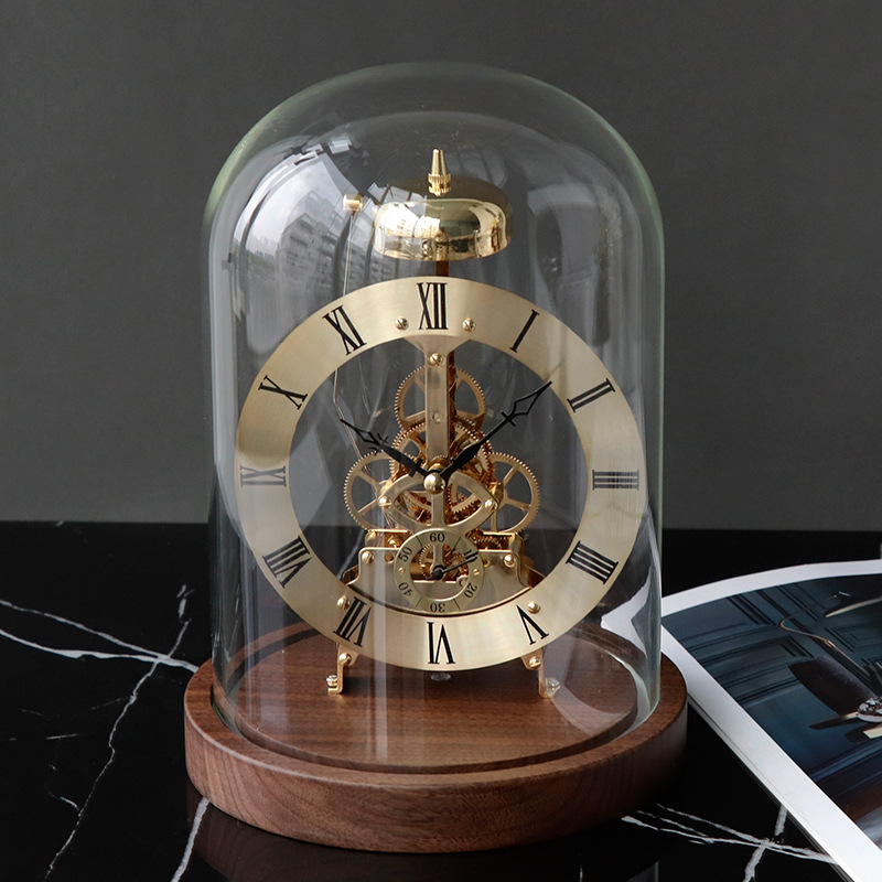Office Furniture Company - New Luxury Mechanic Metal Desk Clock