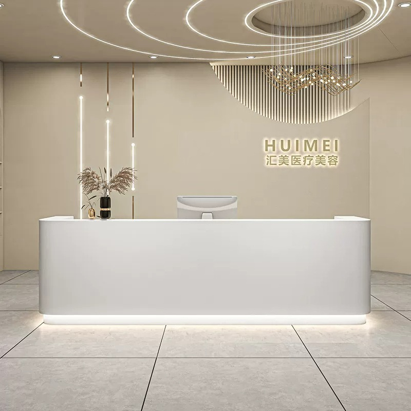 Office Furniture Company - Modern Minimalist Beauty Salon Cashier Desks