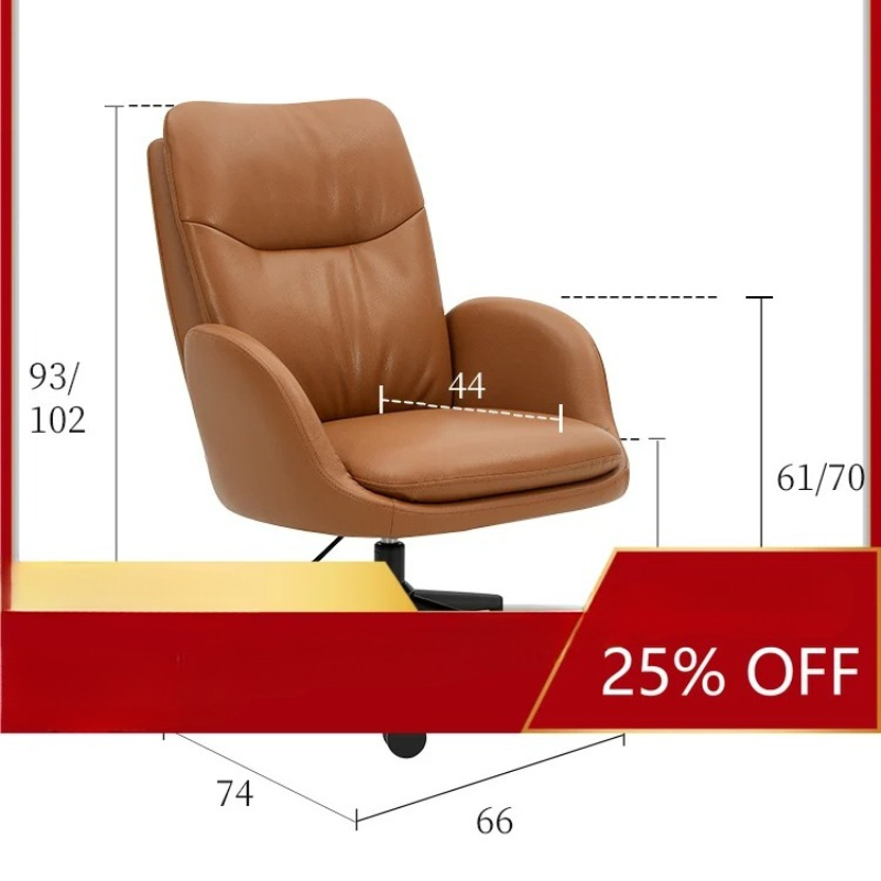 Office Furniture First - Simple Furniture Imported First Layer Leather