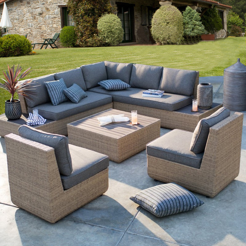 Office Furniture For Sale - Outdoor Sofa Courtyard Rattan Garden Hotel