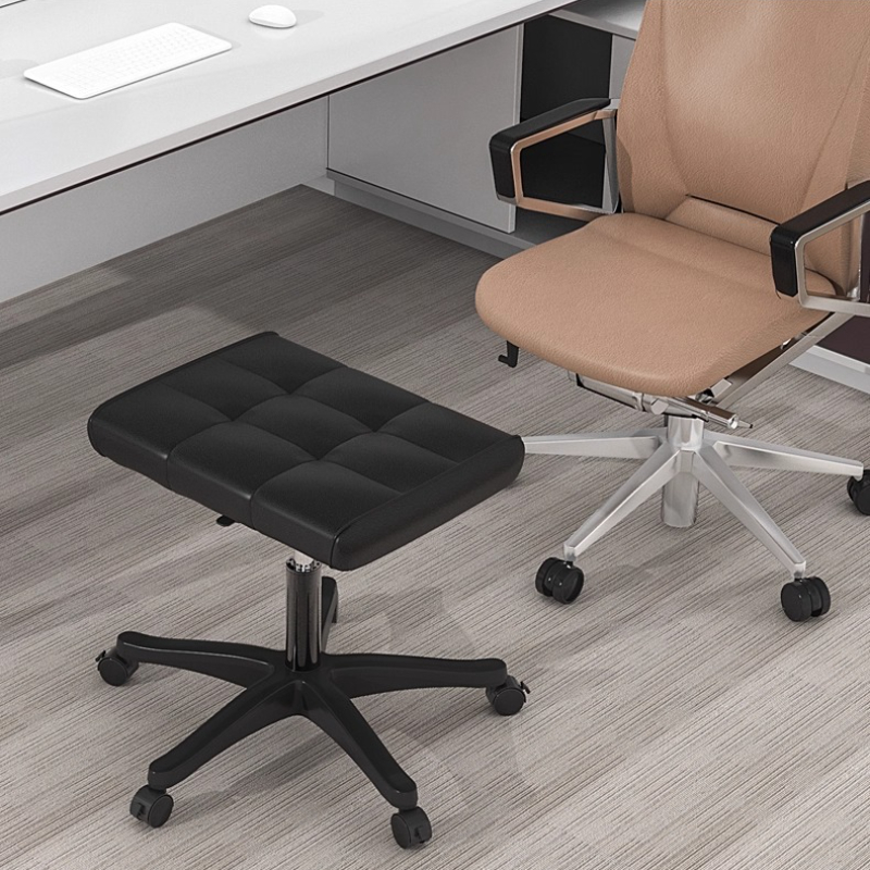 Office Footrest Cushion - Modern Footrest Stool, Multi-Purpose Adjustable Ottoman,