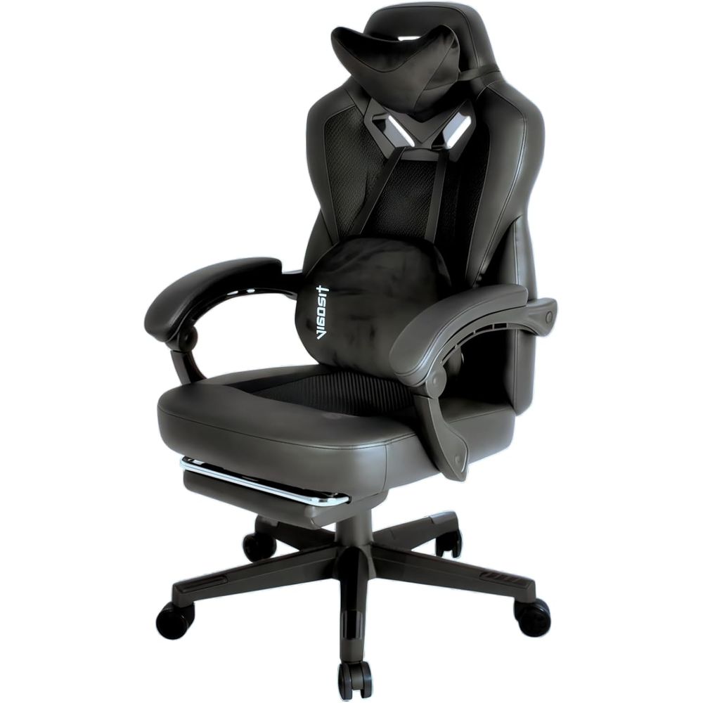 Office Footrest Cushion - Ergonomic Reclining Office Chair with Footrest