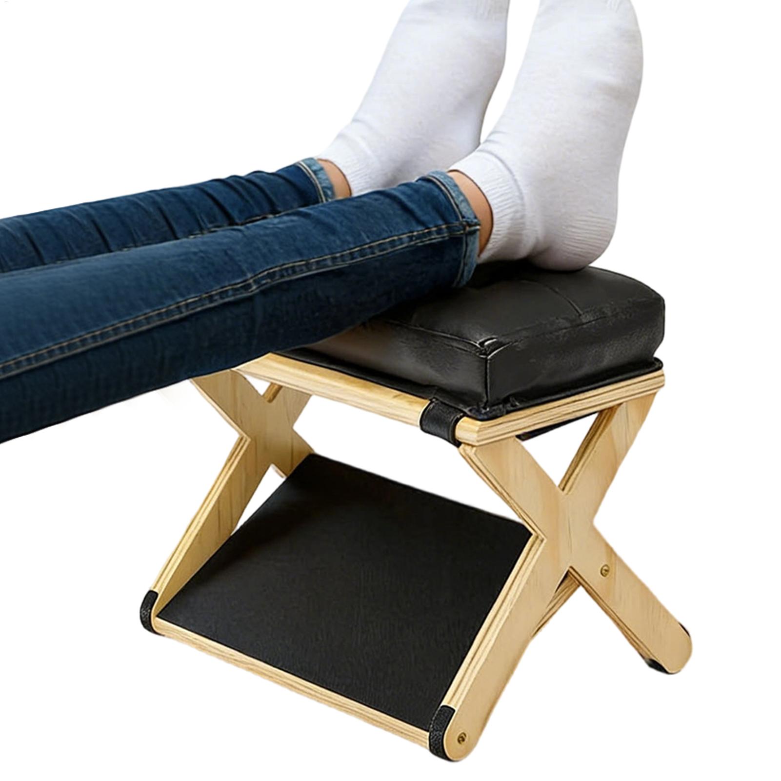 Office Furniture For Sale - Foot Rest Under Desk Wooden Double-Layer
