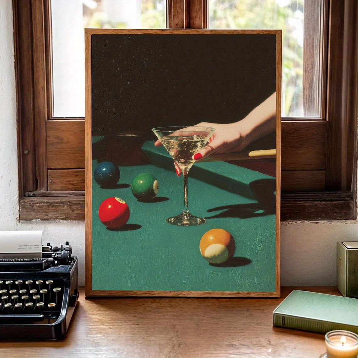 1pc Vintage Billiards Cocktail - Office Furniture For Sale 评论和价格