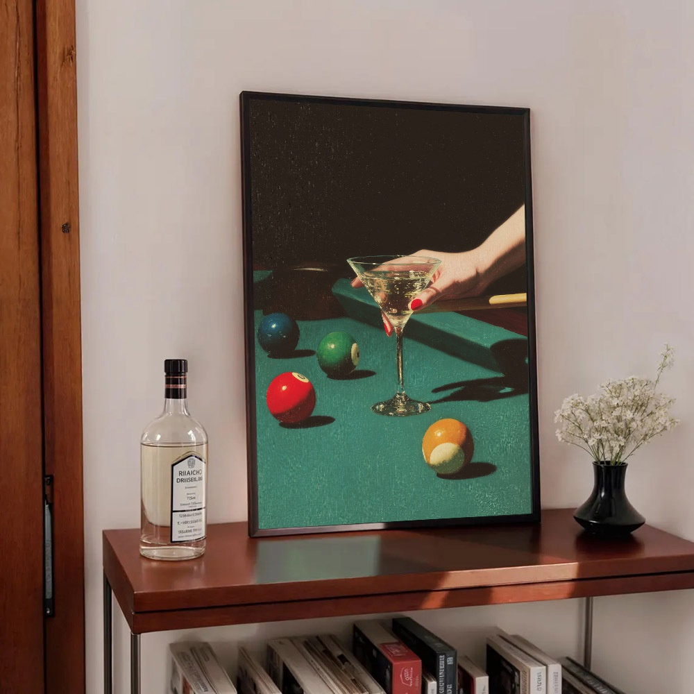 1pc Vintage Billiards Cocktail - Office Furniture For Sale 评论和价格