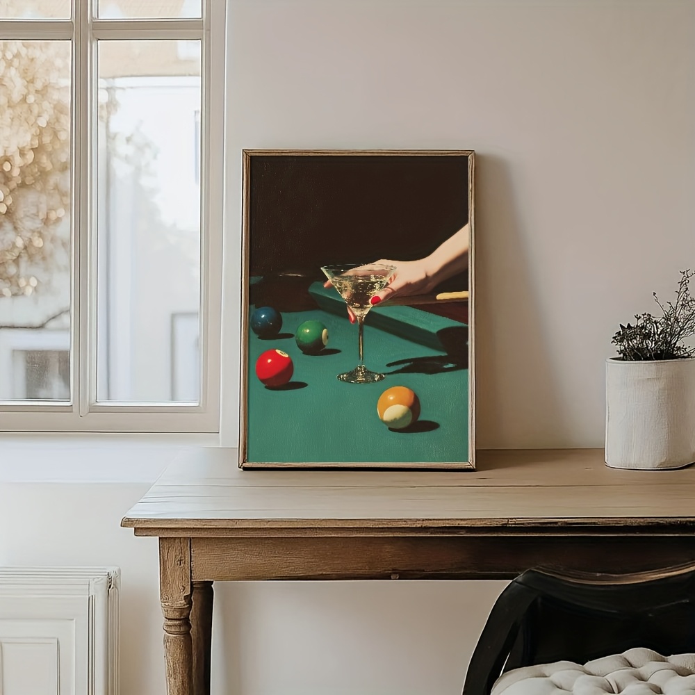 1pc Vintage Billiards Cocktail - Office Furniture For Sale 评论和价格