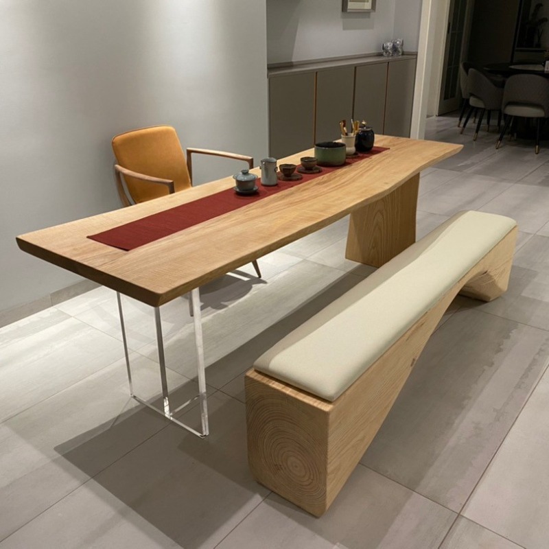 Nordic Solid Wood Acrylic Floa - Office Furniture Modern 评论和价格