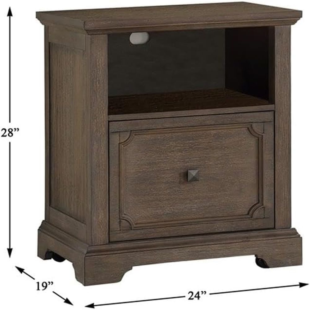 Antique Gray Lateral File Cabi - File Cabinet Lateral 评论和价格
