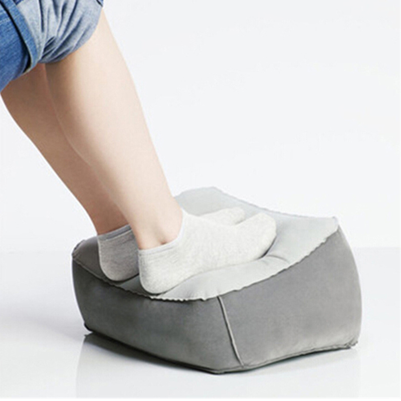 1pc Inflatable Foot Rest Pillo - Office Footrest Cushion 评论和价格