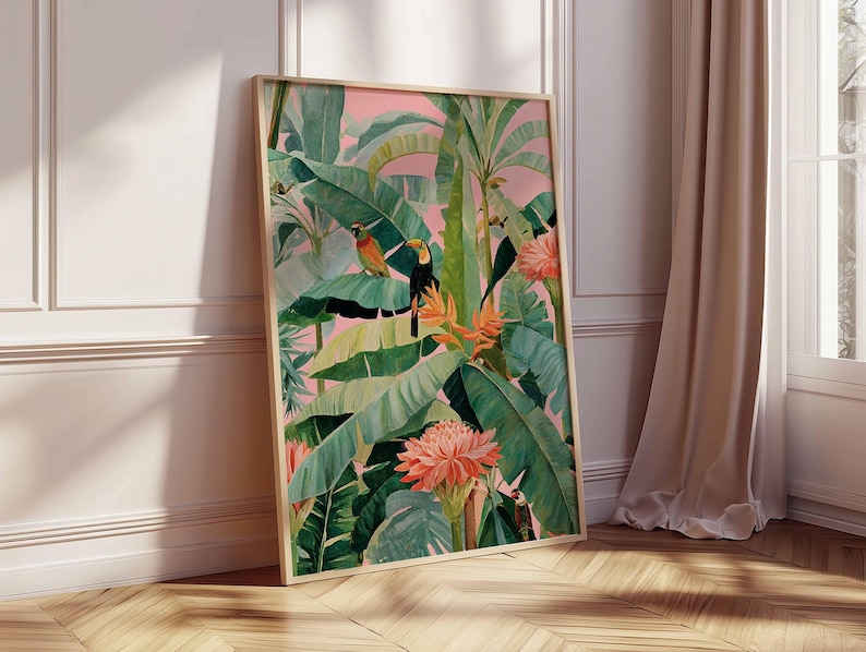 1pc Retro Tropical Canvas Post - Office Furniture For Sale 评论和价格