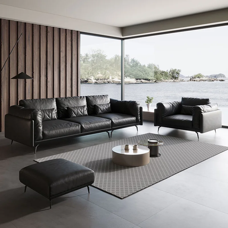 Leather office sofa first laye - Office Furniture First 评论和价格