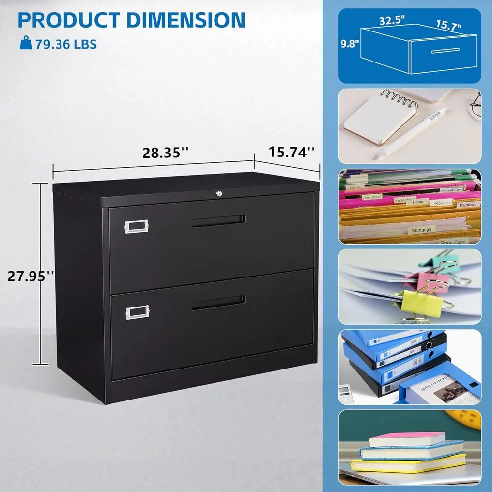 Lateral Filing Cabinet with Lo - File Cabinet Lateral 评论和价格