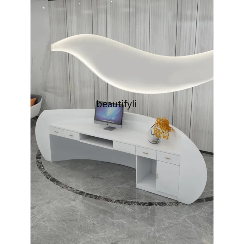 A07 Paint Reception Desk Creat - Office Furniture Company 评论和价格