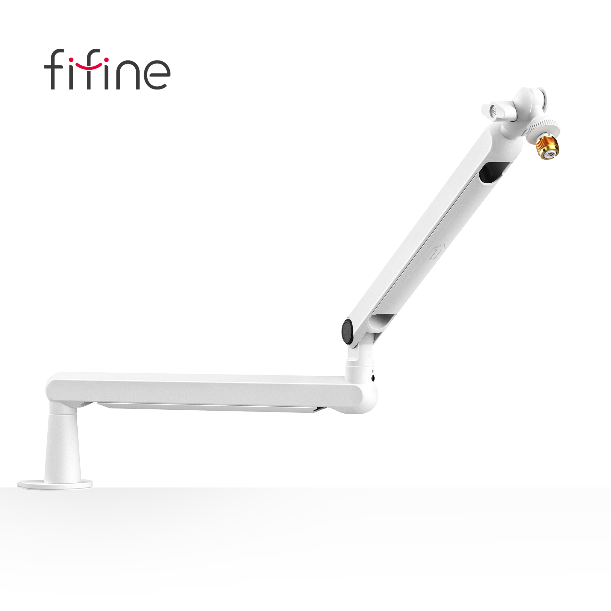 FIFINE Microphone Boom Arm, Ad - Gaming Desk With Hutch 评论和价格