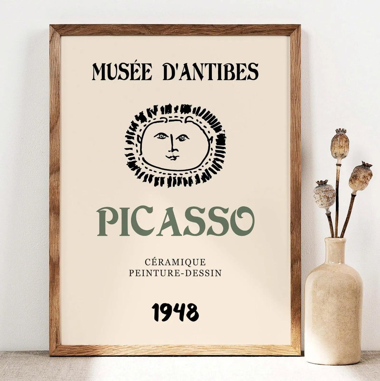 3pcs/set Retro Matisse Canvas  - Office Furniture Modern 评论和价格