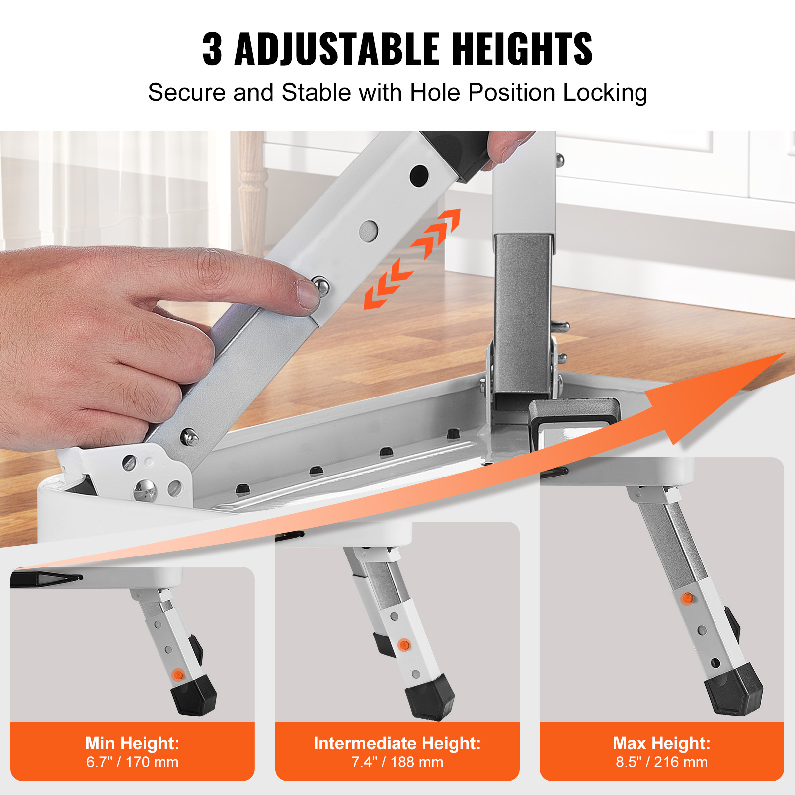 VEVOR Step Stool 1 Step 330lbs - Office Furniture For Sale 评论和价格