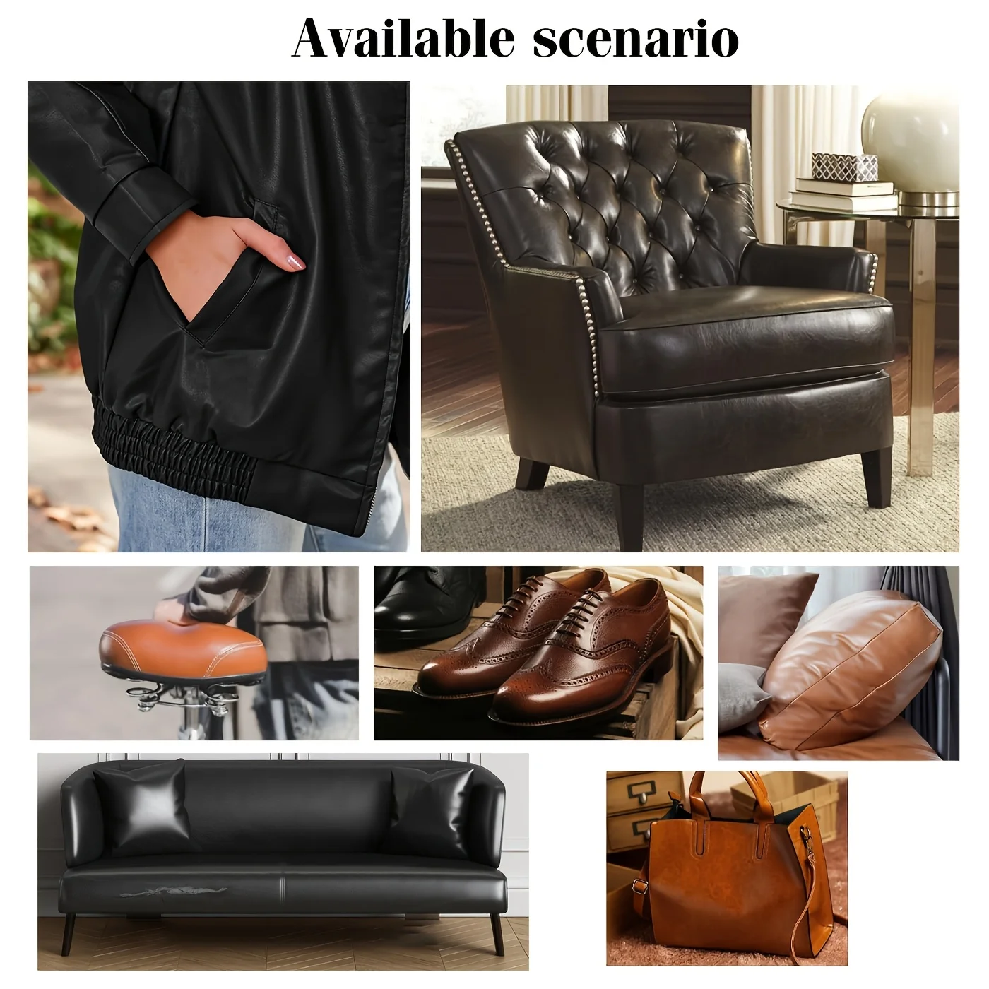 Leather Repair Tape, Multi-Col - Office Furniture Repair 评论和价格
