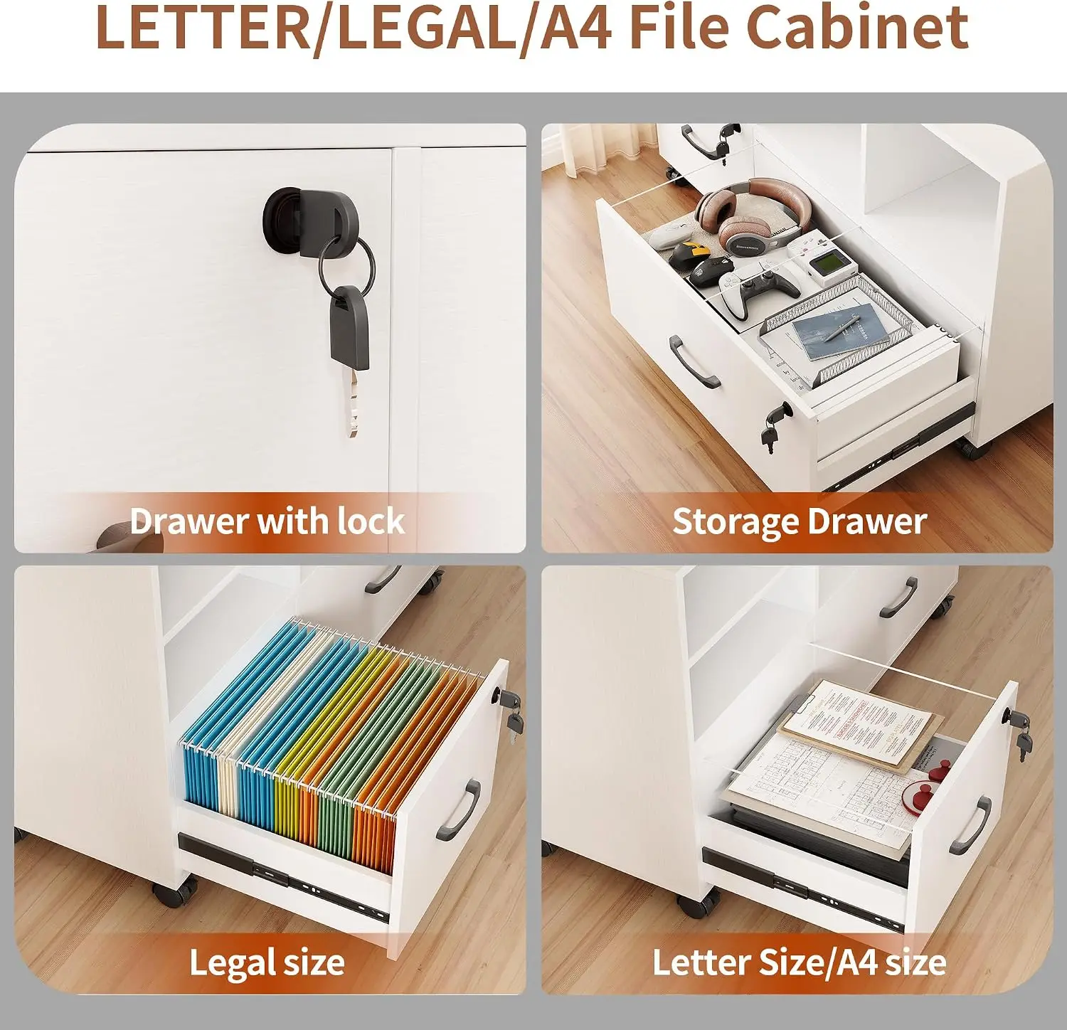 2 Drawer Mobile Lateral File C - File Cabinet Lateral 评论和价格