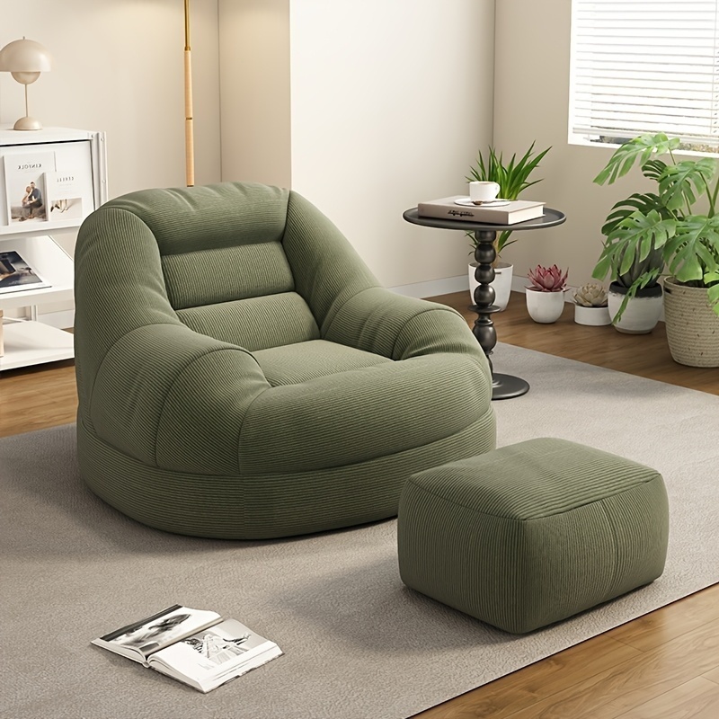 Lazy tatami sofa and footstool - Office Furniture For Sale 评论和价格