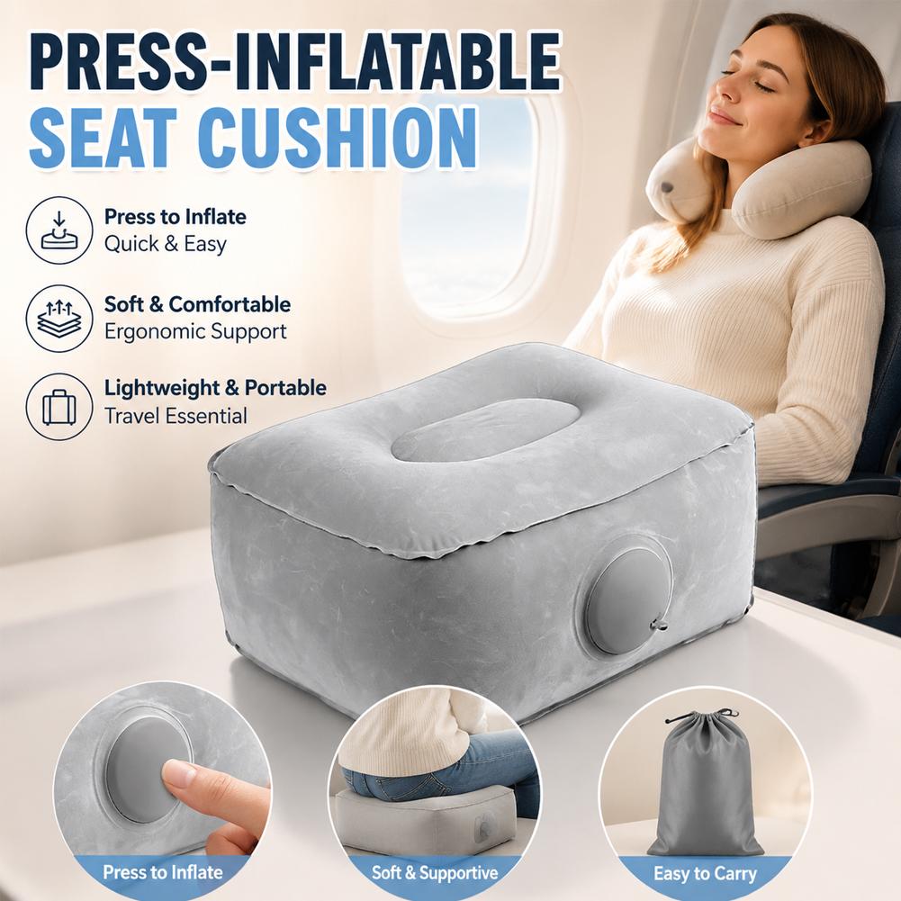Press-to-Inflate Air Cushion P - Office Footrest Cushion 评论和价格