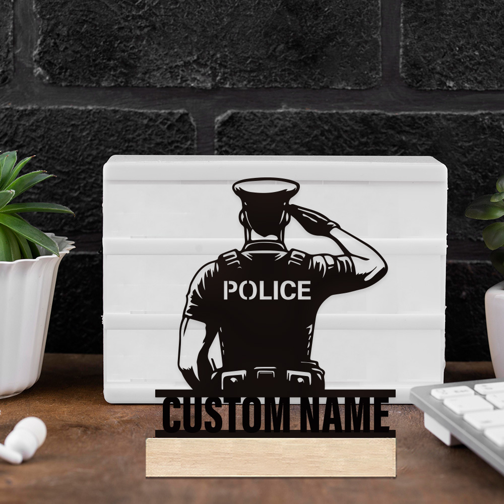 Personalized Metal Police Badg - Office Furniture Modern 评论和价格