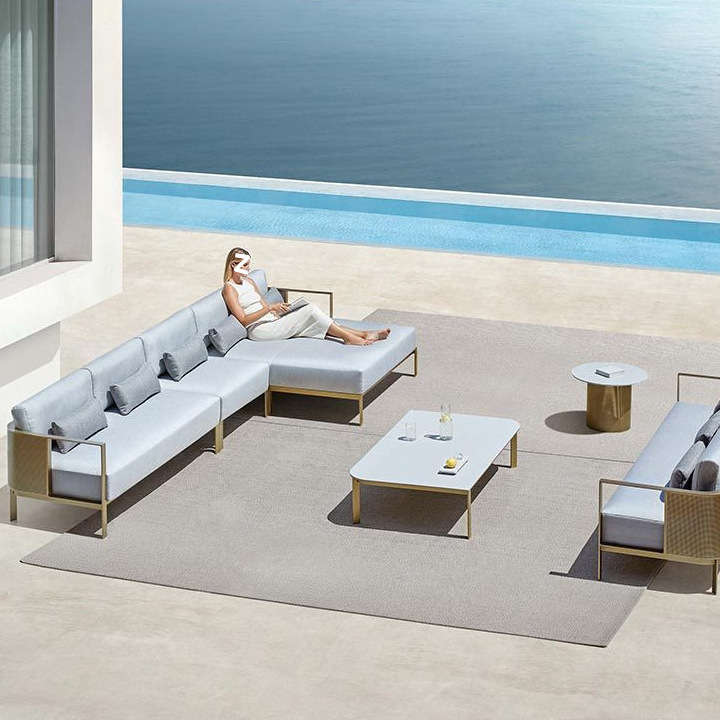 Outdoor Stainless Steel Sofa T - Office Furniture For Sale 评论和价格