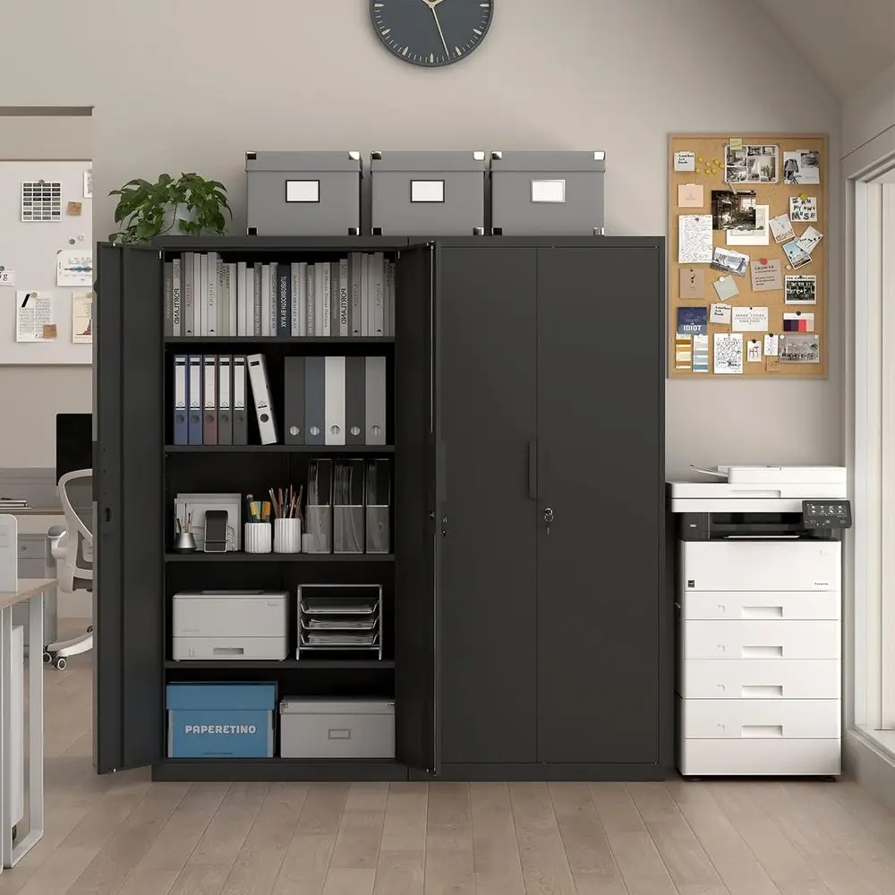 72 High Heavy-Duty Metal Stora - Office Storage Cabinet 评论和价格
