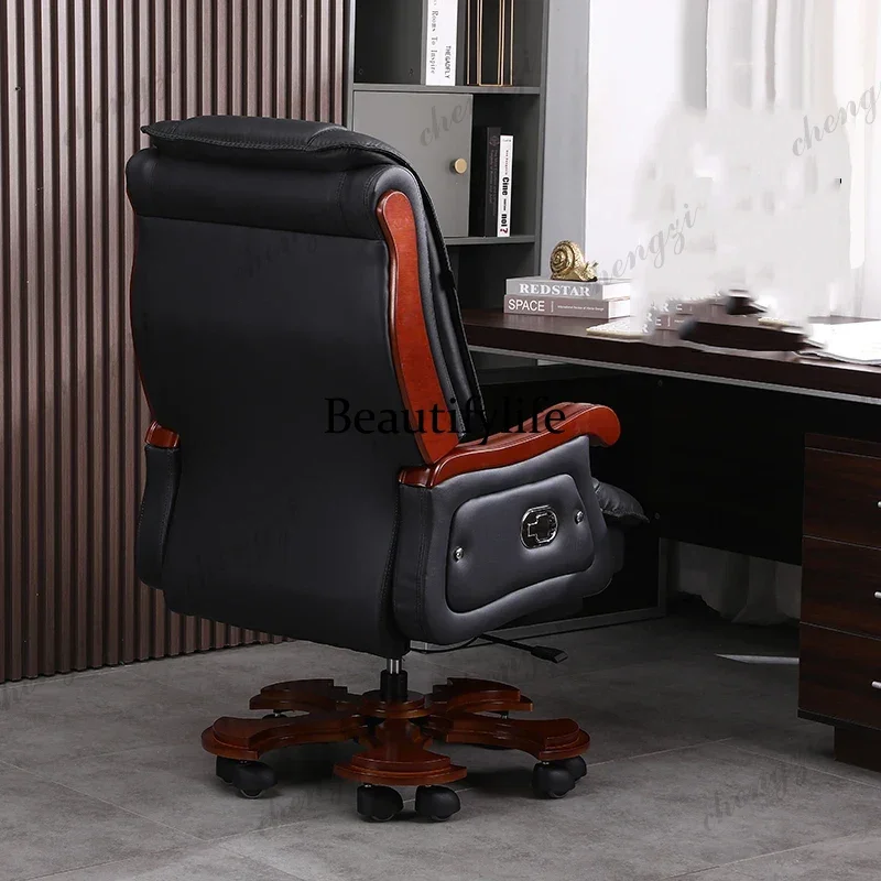 R134 Leather Chair First Layer - Office Furniture First 评论和价格