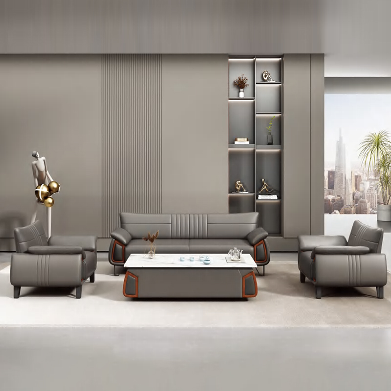Modern New Luxury Leather Offi - Office Furniture Company 评论和价格