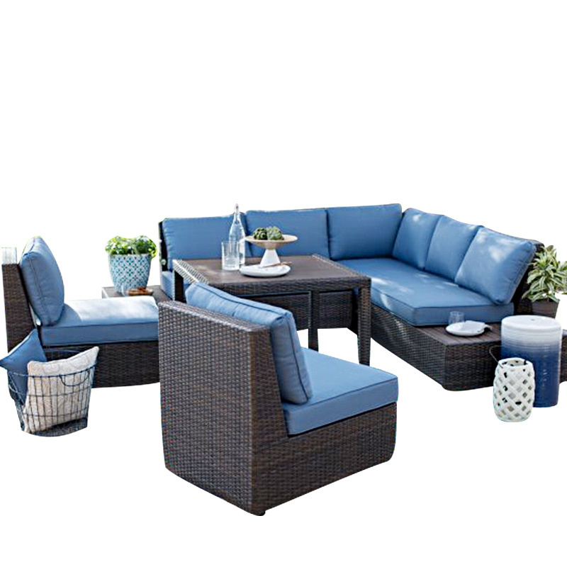 Outdoor Sofa Courtyard Rattan  - Office Furniture For Sale 评论和价格