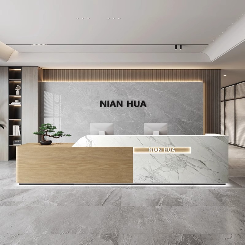 Simple Company Front Desk Hote - Office Furniture Company 评论和价格