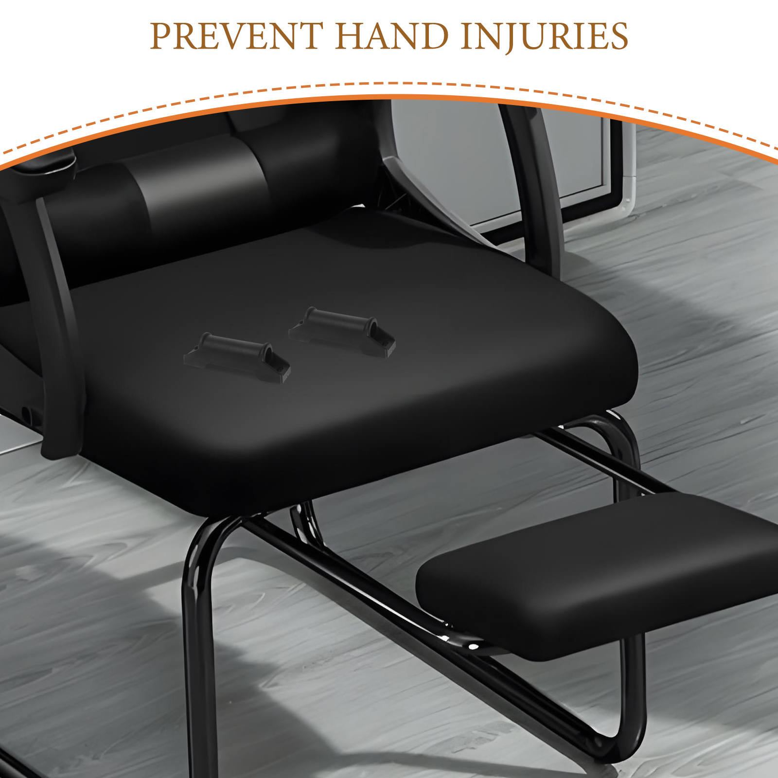 4pcs Footrest Sliders For Gami - Gaming Desk With Hutch 评论和价格