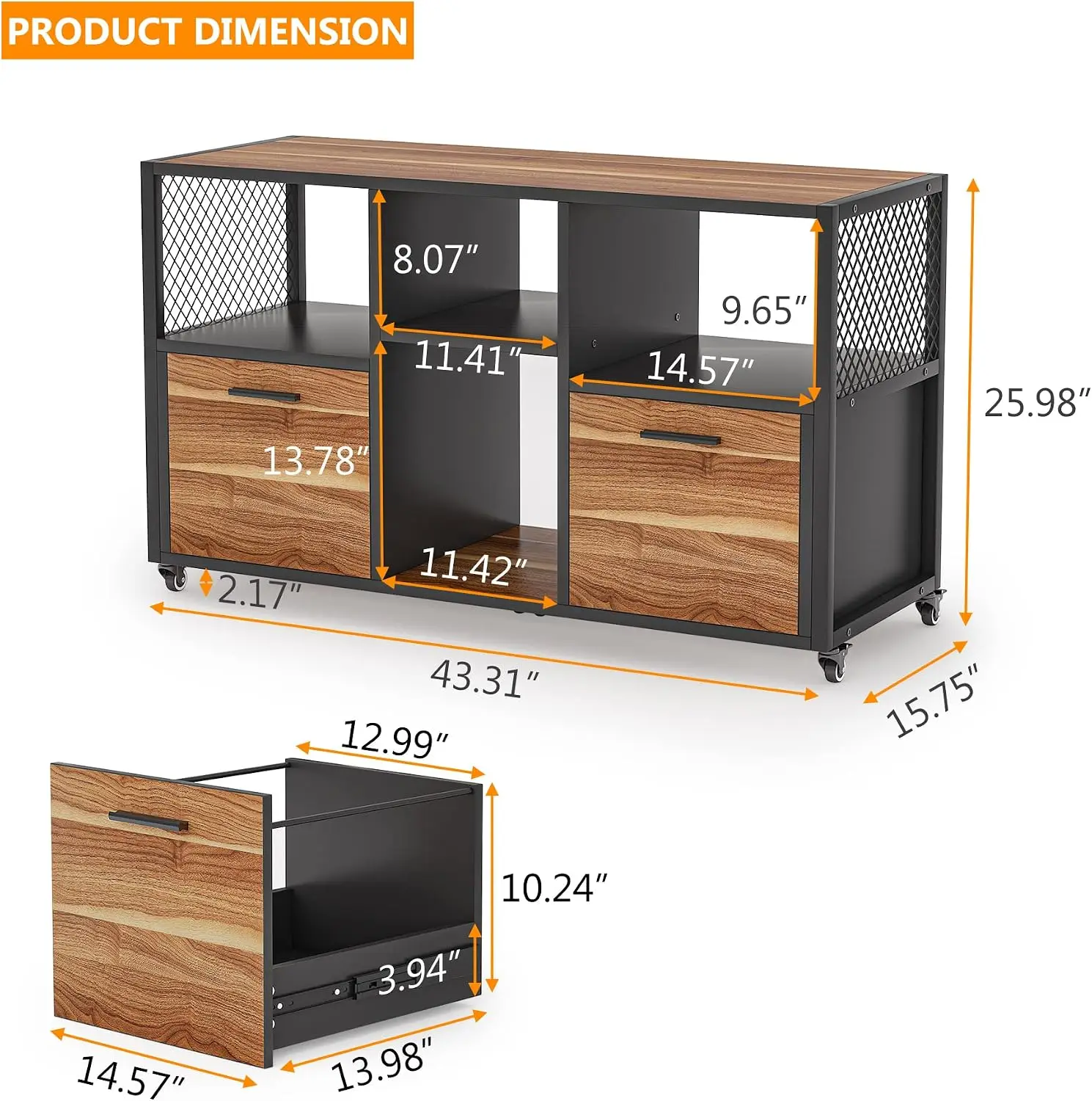 2 Drawer Wood File Cabinets, M - File Cabinet Lateral 评论和价格