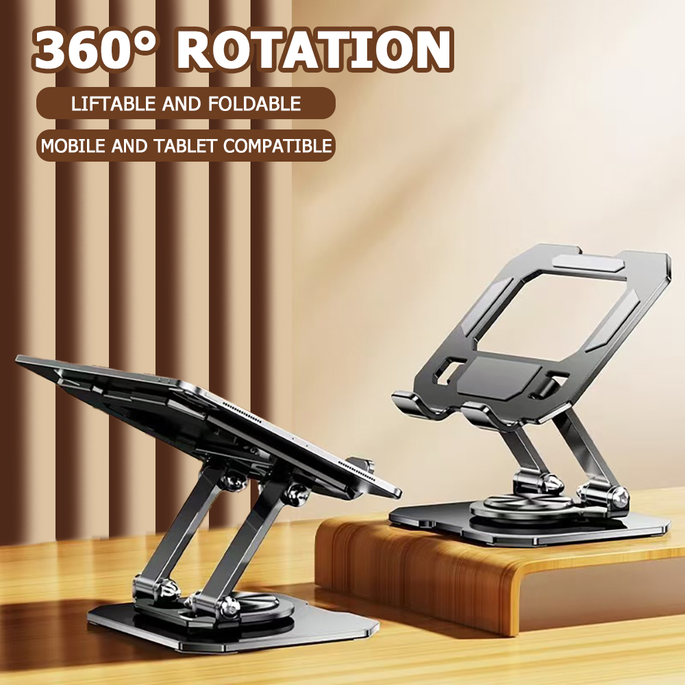 360 Rotating Tablet Phone Stan - Gaming Desk With Hutch 评论和价格